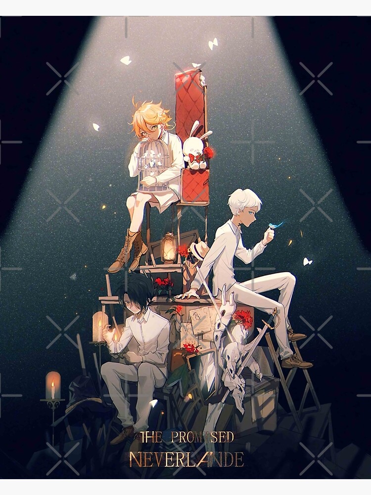 "Anime The Promised Neverland" Poster for Sale by GladysMaxwell | Redbubble
