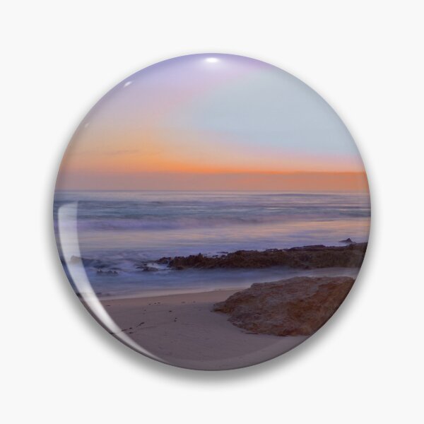 Artikelvorschau, mystische Wellen bei Sonnenuntergang, Langzeitbelichtung Sechzehnter Strand Portsea Victoria Australia entworfen und verkauft von SamCapture.