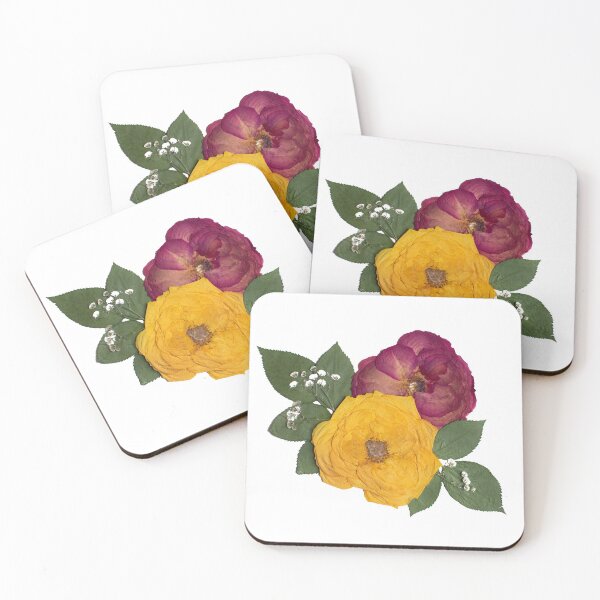 Item preview, Pressed Roses, Pressed Flowers, Roses, Double Roses designed and sold by PressedbyHNL.