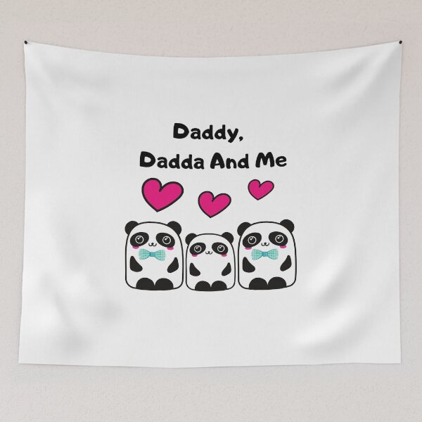 Item preview, Daddy, dadda and me (girl) designed and sold by GreenJelli.