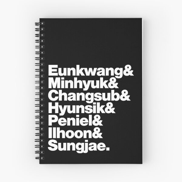 Item preview, BTOB & members names designed and sold by lovely-day.