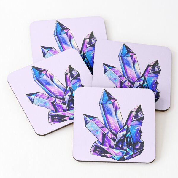 Item preview, Blue Purple Crystal designed and sold by Lady-Lilac.