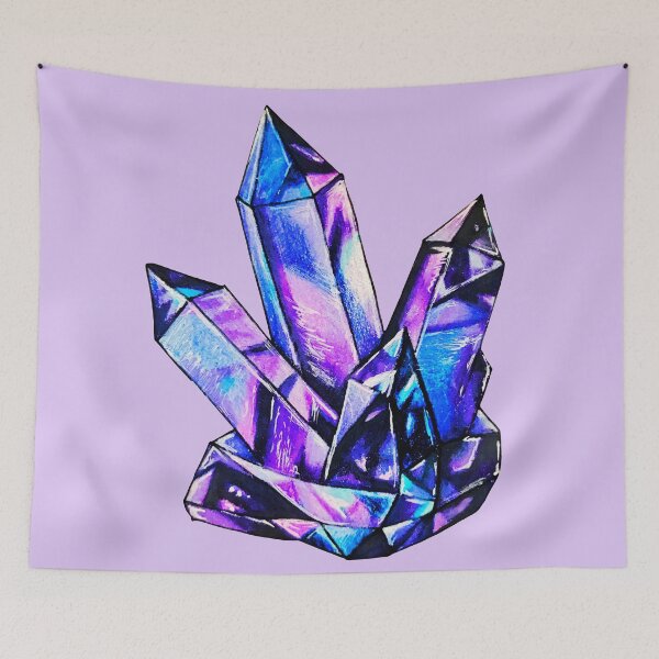 Item preview, Blue Purple Crystal designed and sold by Lady-Lilac.