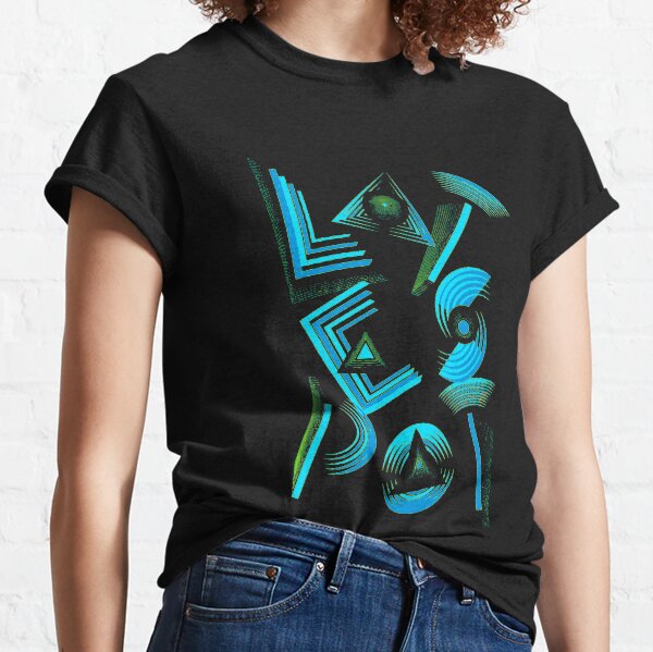 Geomatric polygons shapes pattern and arts Classic T-Shirt