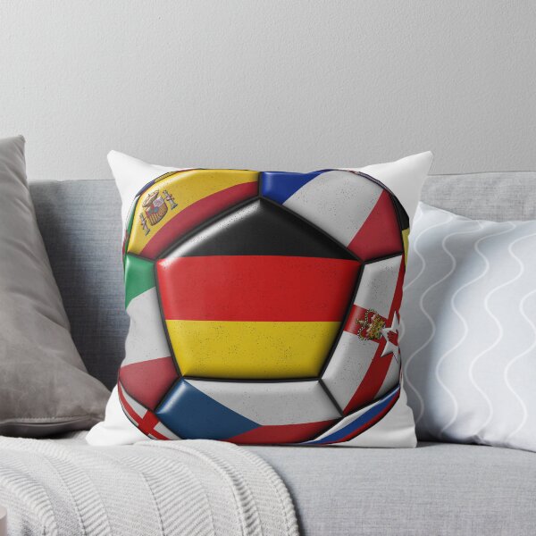 Item preview, Soccer ball with flag of Germany in the center designed and sold by siloto.