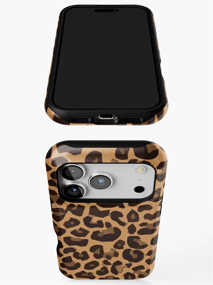 Thumbnail 3 of 4, iPhone Case, Leopard Skin Pattern designed and sold by TSlayerMerch.