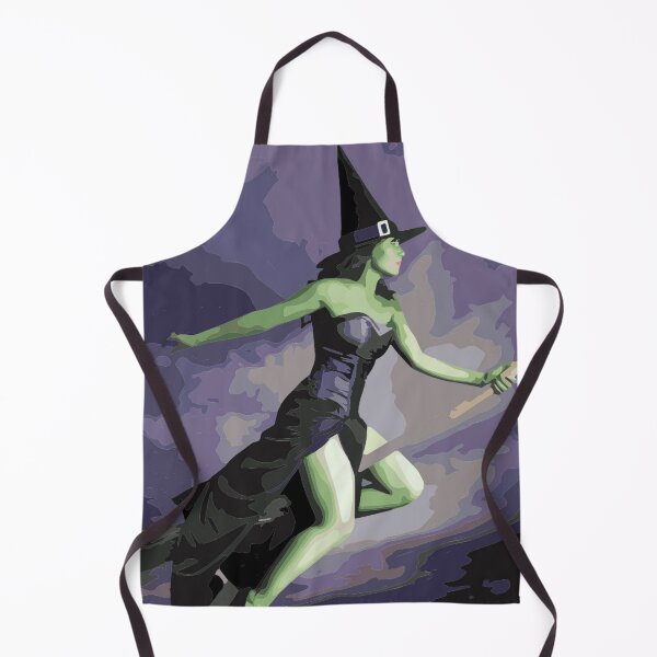 Item preview, Halloween green hot witch night painting designed and sold by Dear-Ashlin.