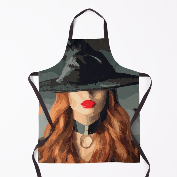 Item preview, Halloween hot witch red lip painting designed and sold by Dear-Ashlin.
