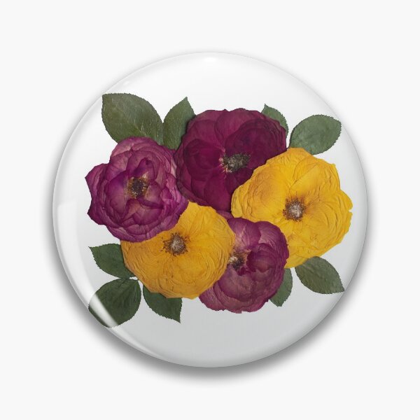 Item preview, Pressed Roses, Pressed Flowers, Roses, Roses Collage designed and sold by PressedbyHNL.