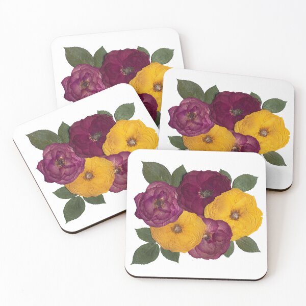 Item preview, Pressed Roses, Pressed Flowers, Roses, Roses Collage designed and sold by PressedbyHNL.