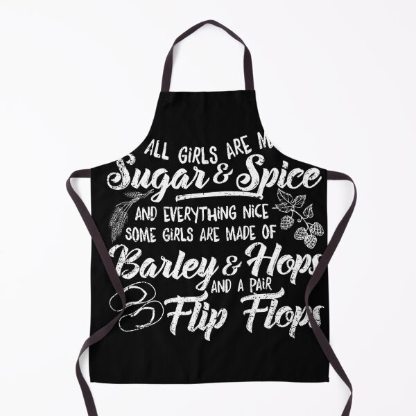 Item preview, Sugar and spice barley and hops flip flops Design designed and sold by shirti.
