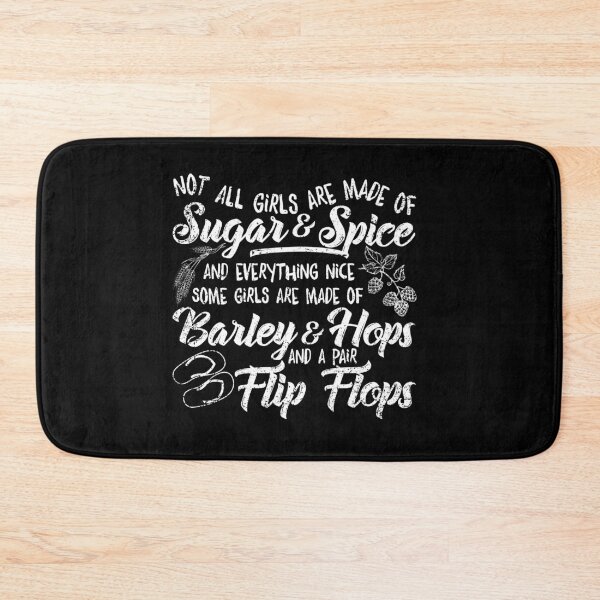 Item preview, Sugar and spice barley and hops flip flops Design designed and sold by shirti.