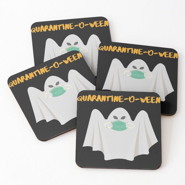 Item preview, QUARANTINE O WEEN 2020 GHOST BLACK designed and sold by unclejab.