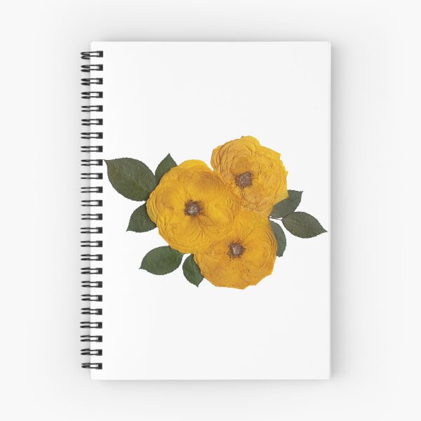 Item preview, Pressed Yellow Roses, Pressed Flowers, Roses, Triple Roses designed and sold by PressedbyHNL.