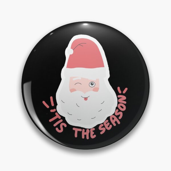Item preview, Funny Winking Santa | Tis The Season designed and sold by Moodyandmellow.