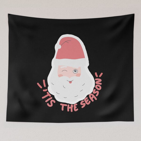 Item preview, Funny Winking Santa | Tis The Season designed and sold by Moodyandmellow.