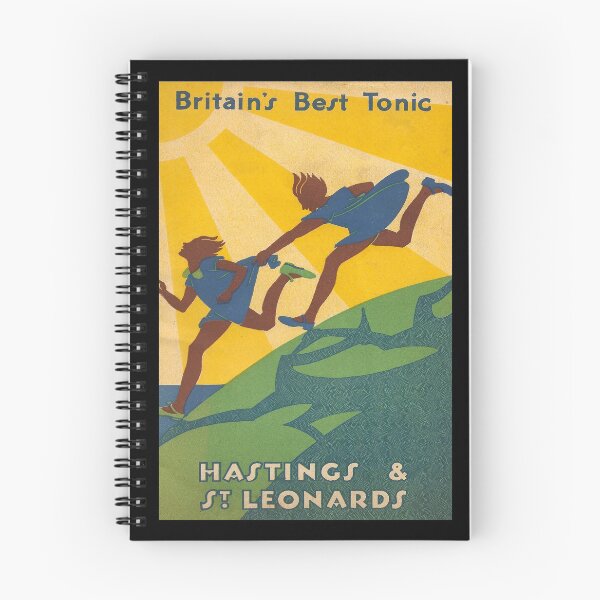 Item preview, Hastings retro poster designed and sold by CorasPosters.