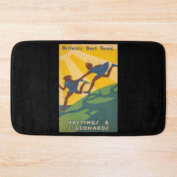 Item preview, Hastings retro poster designed and sold by CorasPosters.