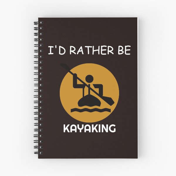 Item preview, i'd Rather Be Kayaking Retro style designed and sold by kanawut.