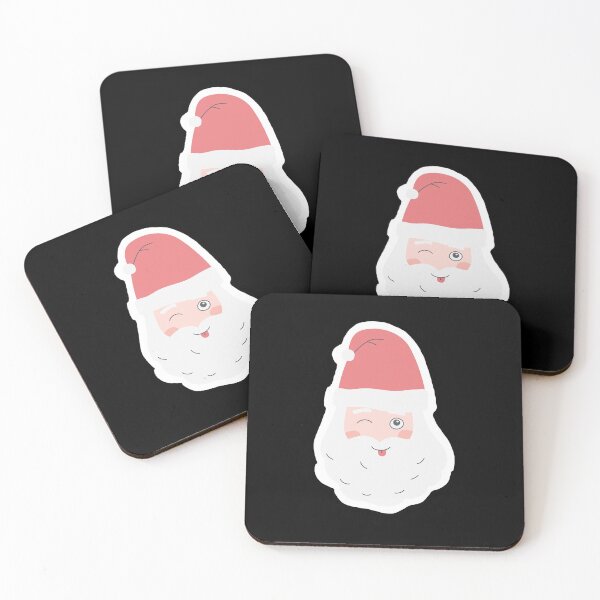 Item preview, Funny Winking Santa | Tis The Season designed and sold by Moodyandmellow.