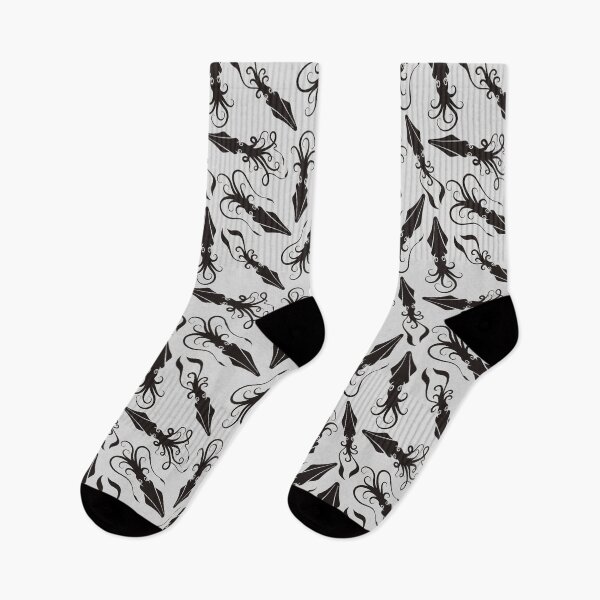 Item preview, Squid Silhouettes Black designed and sold by sifis.
