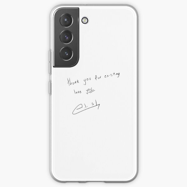b's handwriting + signature Samsung Galaxy Soft Case