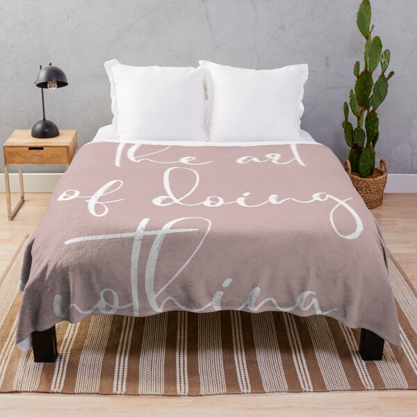 Item preview, The Art of Doing Nothing Blush designed and sold by The Art of the Pause.
