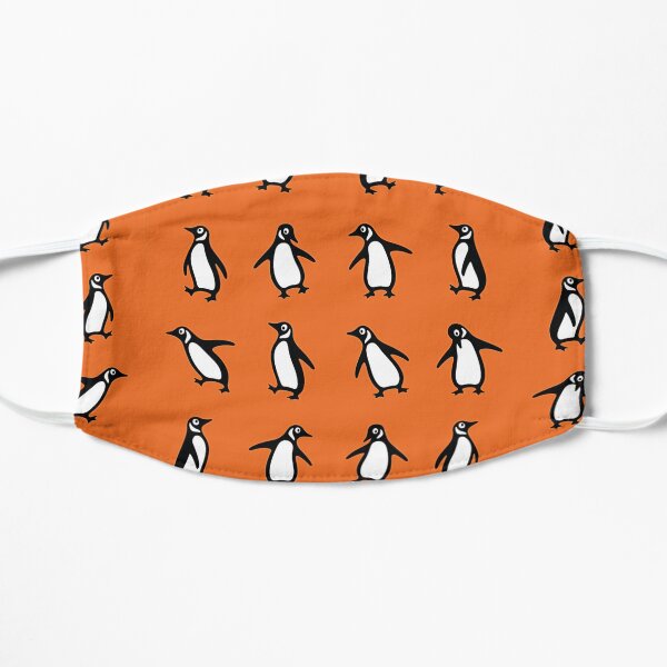 Penguin Books Pattern Design Flat Mask