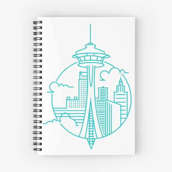 Item preview, Simple Space Needle designed and sold by HellaNorthwest.