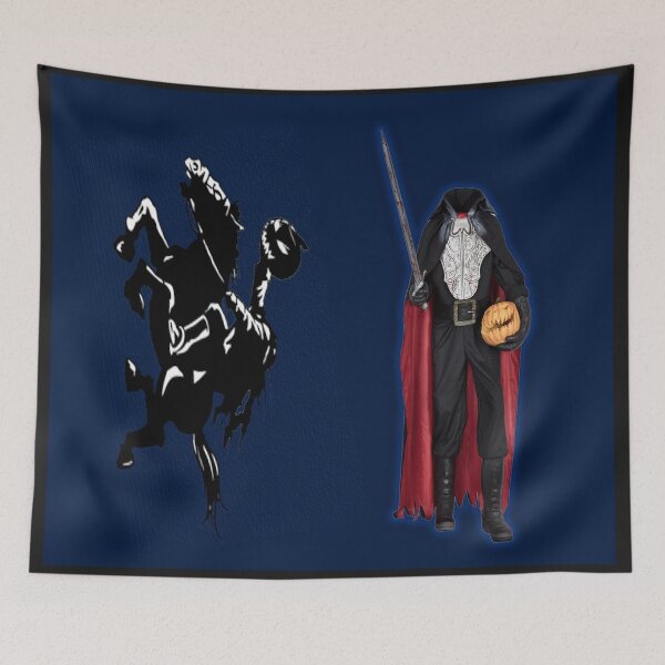 Artikelvorschau, Halloween Headless Horseman Leggings entworfen und verkauft von HumorMe808.