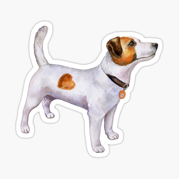 Item preview, Jack Russell Terrier Watercolor Art designed and sold by doglovershirts.