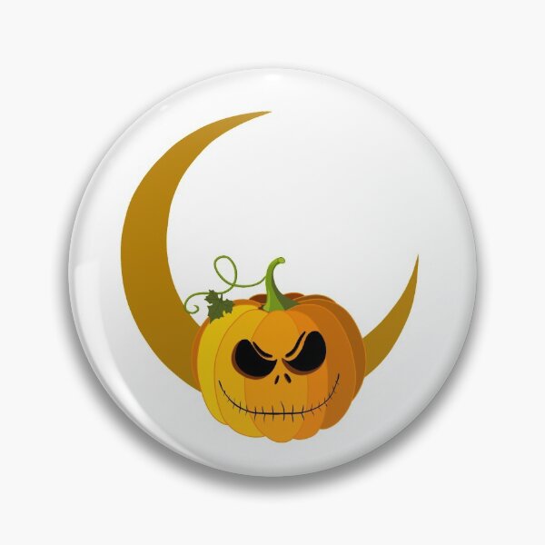 Item preview, Jack Skellington Pumpkin with Crescent Moon designed and sold by Lneumann2.