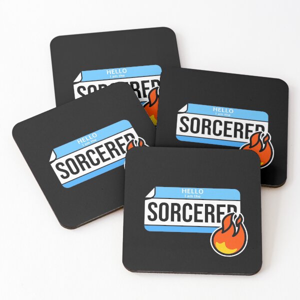 Item preview, Hello, I am the Sorcerer DnD Nametag designed and sold by DruidsDesigns.