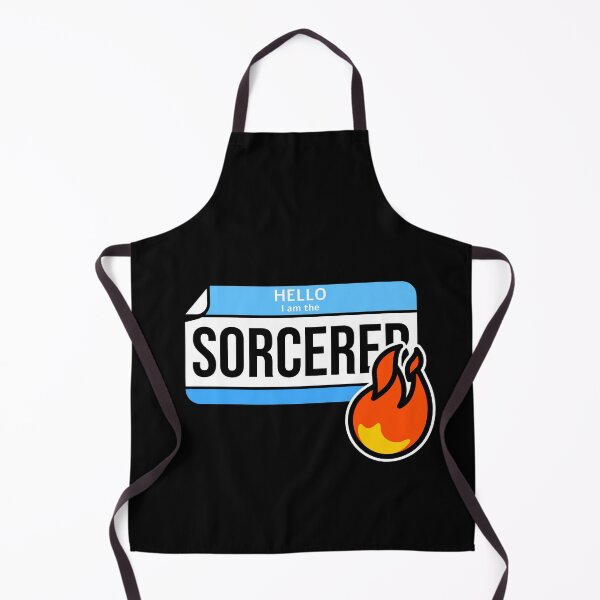 Item preview, Hello, I am the Sorcerer DnD Nametag designed and sold by DruidsDesigns.
