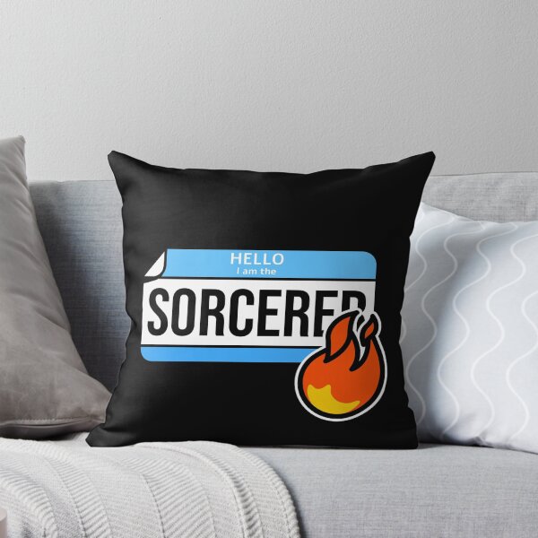 Item preview, Hello, I am the Sorcerer DnD Nametag designed and sold by DruidsDesigns.
