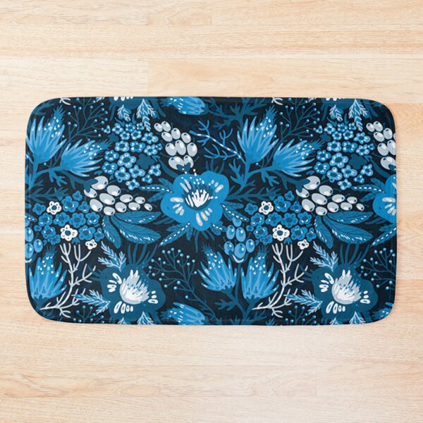 Item preview, Blue flowers pattern designed and sold by Unique-Tees.