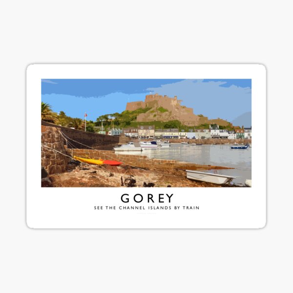 Gorey (Railway Poster) Sticker