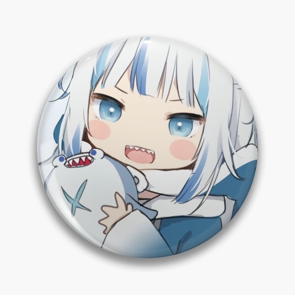 Item preview, Gawr Gura with Bloop - Hololive #hololiveEnglish #holoMyth designed and sold by OshiOki.