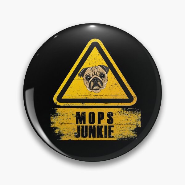 Artikelvorschau, Mops Junkie - Mopsbesitzer - Mopsliebe - Pug entworfen und verkauft von dJ-Design.