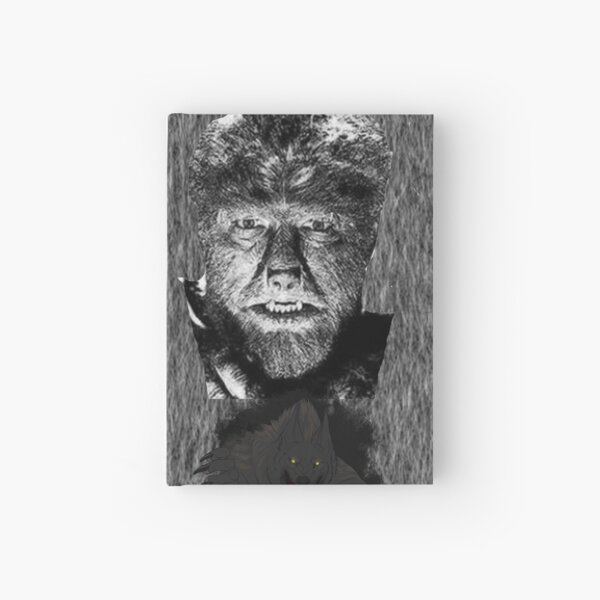 Halloween Werewolf Leggings Hardcover Journal