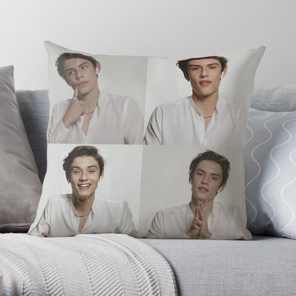 Louis Partridge Throw Pillow for Sale by vonavy