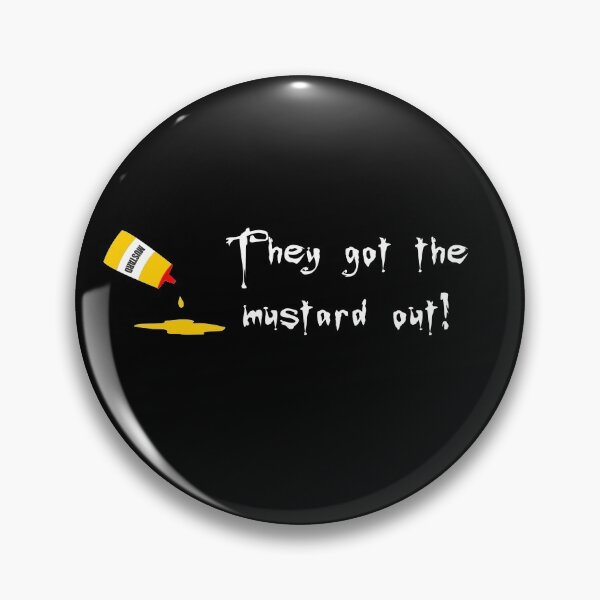 Artikelvorschau, Sie haben den Senf raus! | Buffy Mustard Out Print mit Senfflasche entworfen und verkauft von WhatThePop.