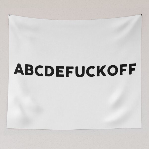 Item preview, ABCDEFUCKOFF designed and sold by Osoioi.