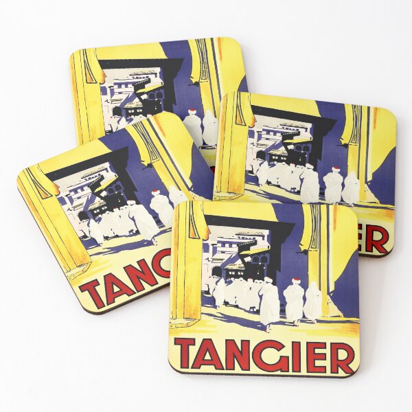 Item preview, TANGIER The Nearest East Morocco Port Strait of Gibraltar Vintage Travel  designed and sold by retroposters.