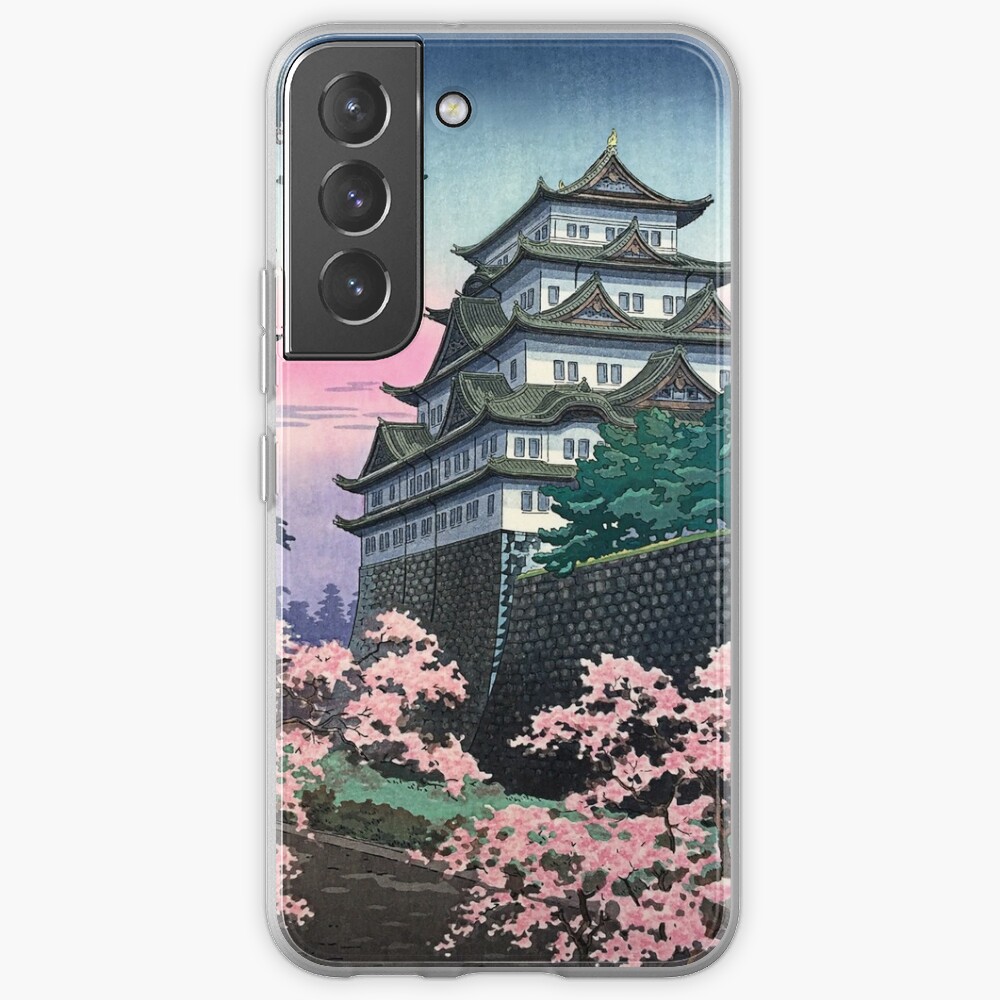 Discover Nagoya Castle by Tsuchiya Koitsu | Samsung Galaxy Phone Case