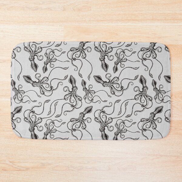 Item preview, Monster Squid on White designed and sold by sifis.