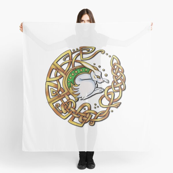 Celtic Hare Scarf