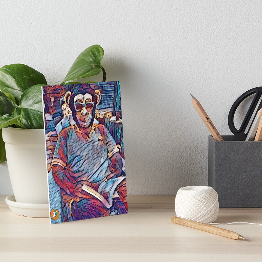 Item preview, Art Board Print designed and sold by attrape-singe.