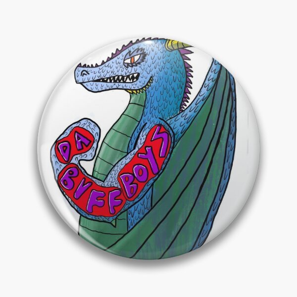 Item preview, Buff Dragon designed and sold by NerdyVintageG.