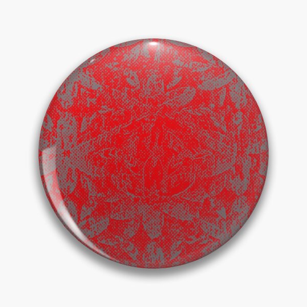 Item preview, Snowy Red Halftone Flowers designed and sold by Imaginesium.